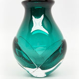 Vase - emerald green