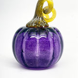 Pumpkin, Sm- purple with gold stem