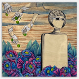 Traveler Among Blooms
