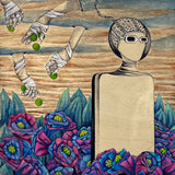 Traveler Among Blooms