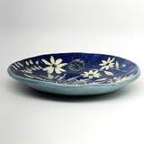 Bowl, shallow - cobalt