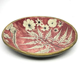 Bowl, shallow - raspberry