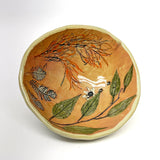 Bowl - botanical peach