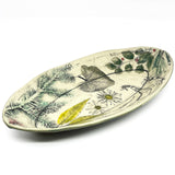 Platter, long - botanicals