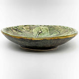 Bowl - green flowers