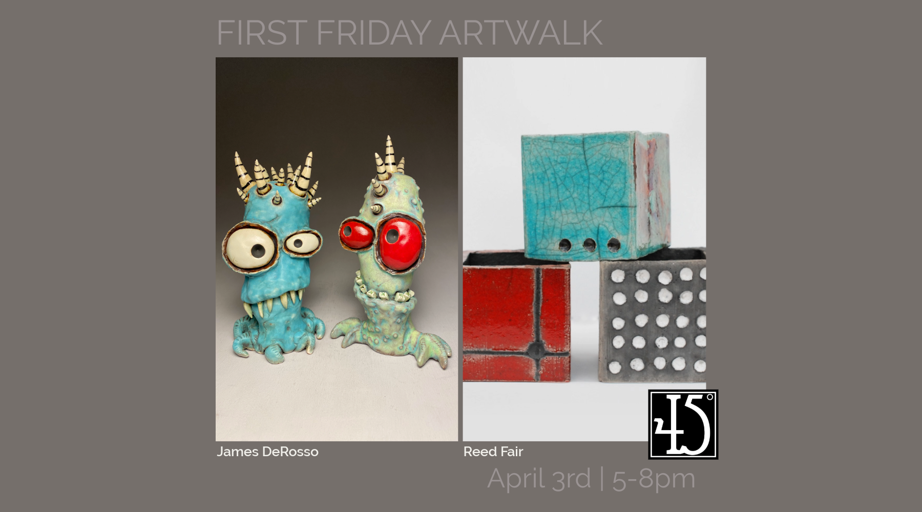 April 3rd: First Friday ArtWalk