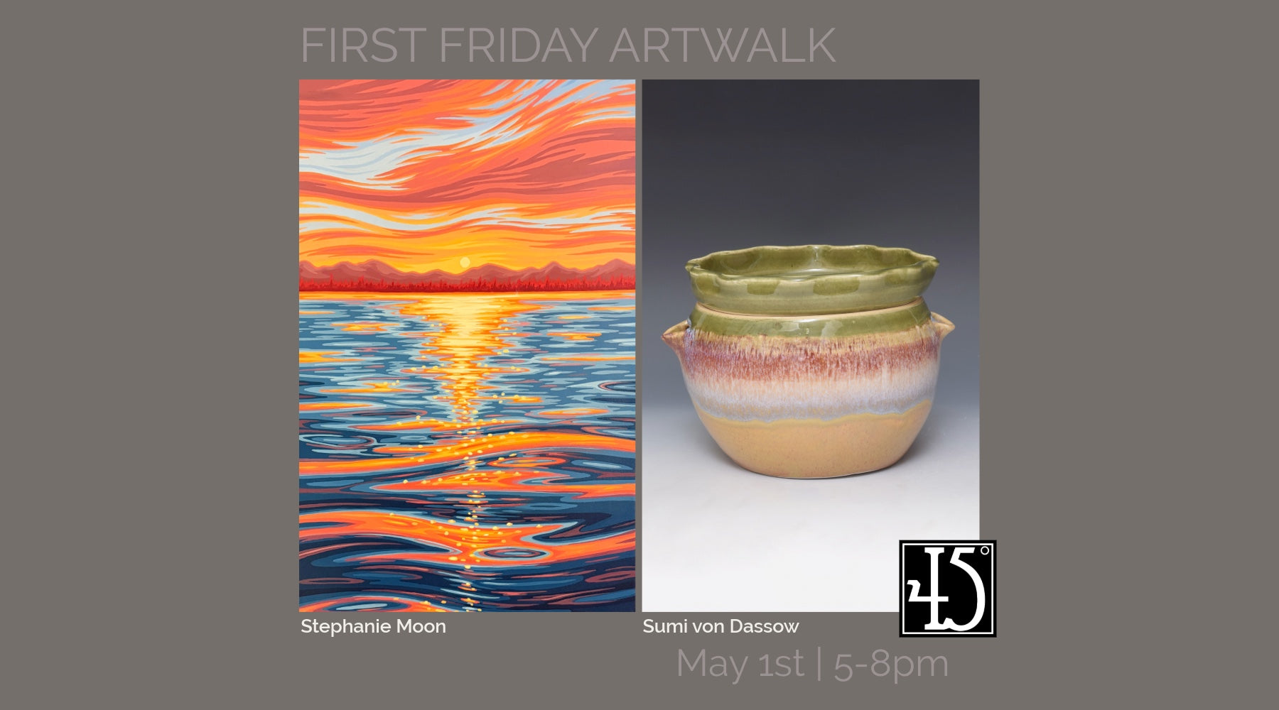 May 1st: First Friday ArtWalk
