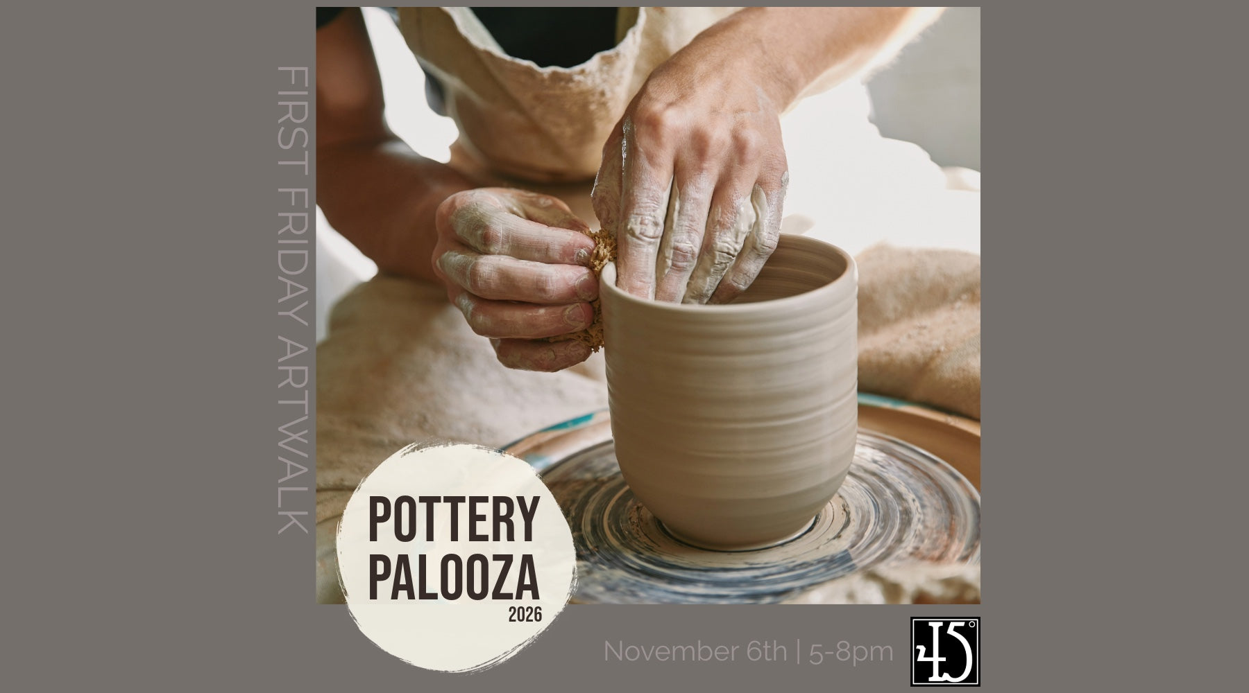 November 6th: Pottery Palooza