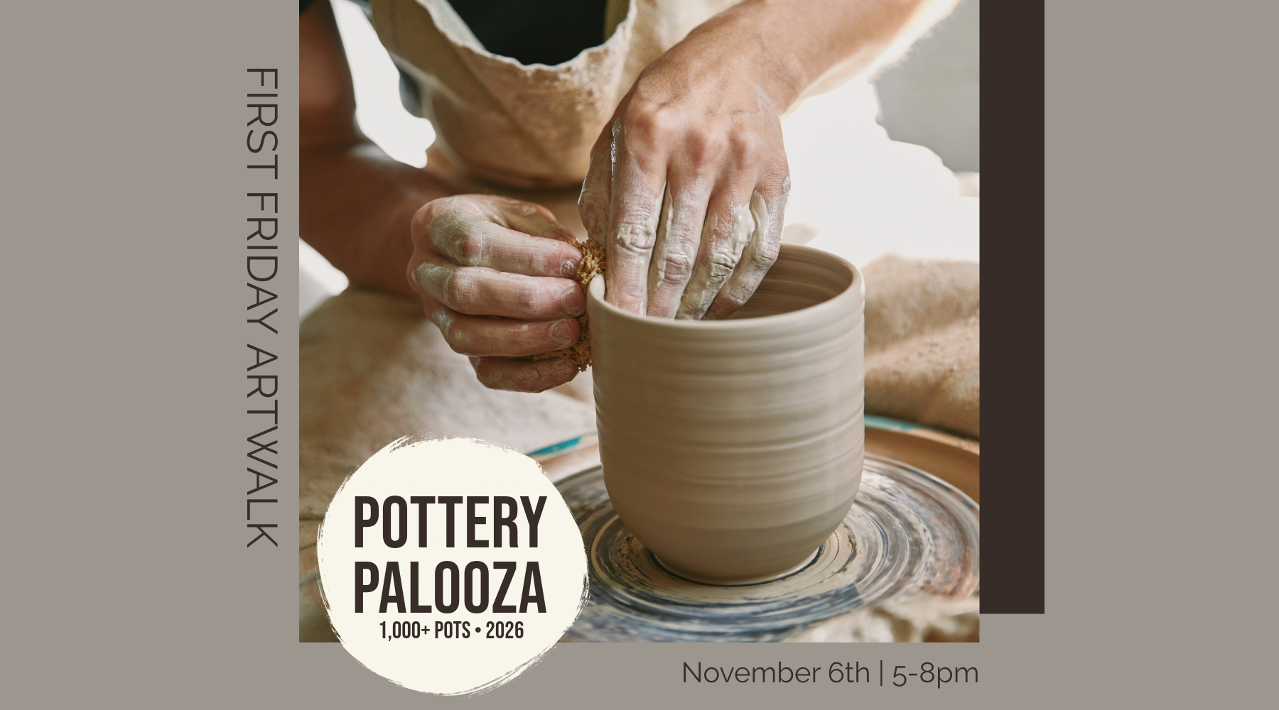 November 6th: Pottery Palooza