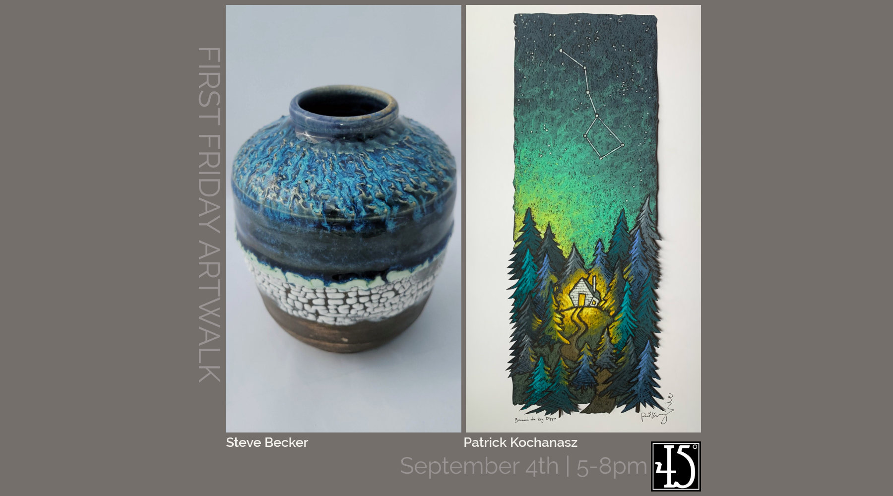 September 4th: First Friday ArtWalk