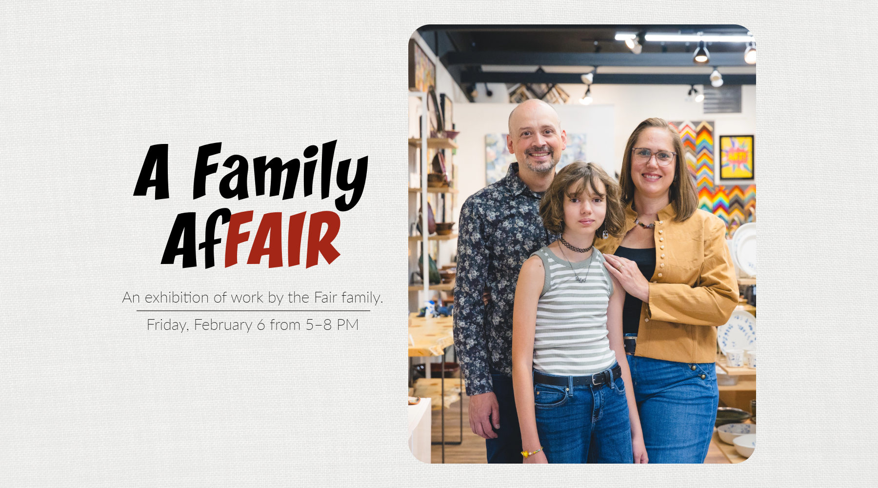 February 6th: First Friday ArtWalk