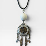Pendant - White on Time