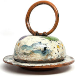 Lidded Dish - Swim