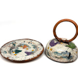 Lidded Dish - Swim