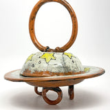 Lidded Dish - Stars and Moon