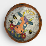Serving Bowl - angel cow