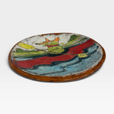 Plate - kayak dog