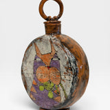 Lidded Vessel - Cat & Dog