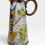 Pitcher - Cat & Fish