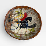 Serving Bowl - woodpecker