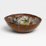 Serving Bowl - woodpecker