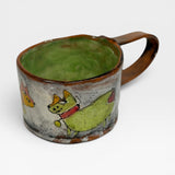 Mug, short - corgi