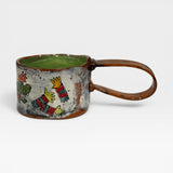 Mug, short - alligator