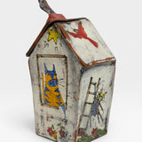Lidded Canister - House Cats