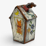 Lidded Canister - House Dog