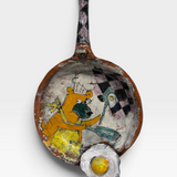 Fry Pan Wall Hanging - Bear