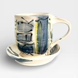 Demitasse Set - Blue/Green 1