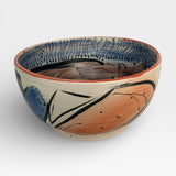 Serving Bowl, med - Black Lines