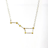 Necklace - Big Dipper Yellow Sapphire