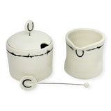 Sugar & Creamer Set - horseshoe