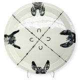 Plate, xl - ears and shoes