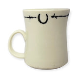 Mug, tall - horseshoe