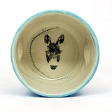 Rocks Cup - burro with lt blue
