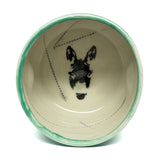 Rocks Cup - burro with teal