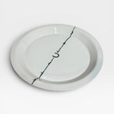 Dinner Plate, med - horseshoe