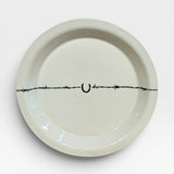 Dinner Plate, med - horseshoe