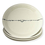 Salad Plate - horseshoe