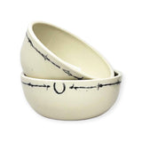 Soup Bowl - horseshoe