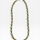 Necklace - Citrine & Malachite