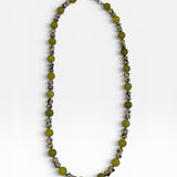 Necklace - Dalmatian Jasper and Jade