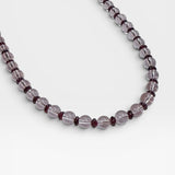 Necklace - Glass and Garnet