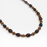 Necklace - Cranberry Freshwater Pearl