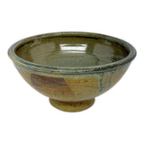 Footed Bowl, med - ash