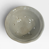 Berry Bowl - Colman's White with Blue Brush