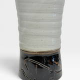 Utensil Jar - Coleman's White and Tenmoku