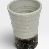 Utensil Jar - Coleman's White and Tenmoku